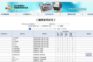 身心障礙學生學習輔具管理